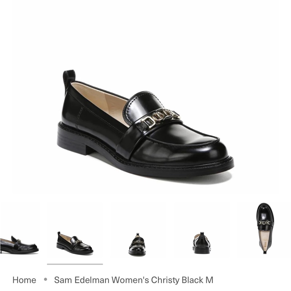 Sam Edelman Women's Christy Black Loafers